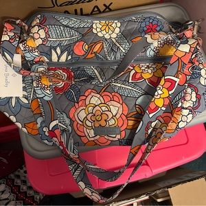 Vera Bradley Go Ahead convertible crossbody “Tropical Evening” NWT